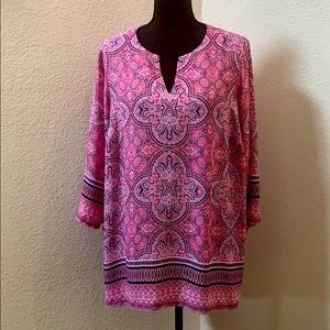 Pink Tunic - 1X